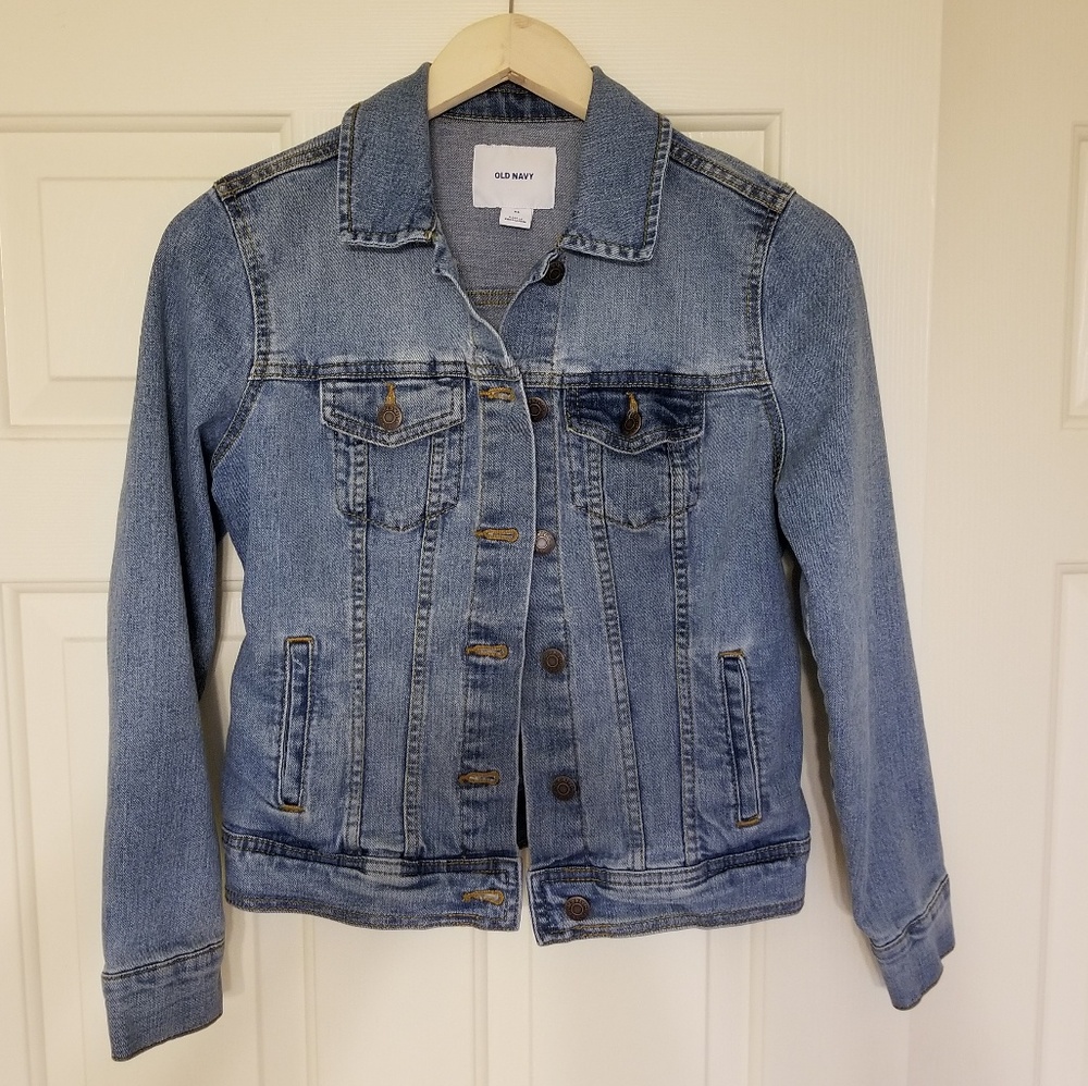 XS Old Navy denim jacket | medium wash💙